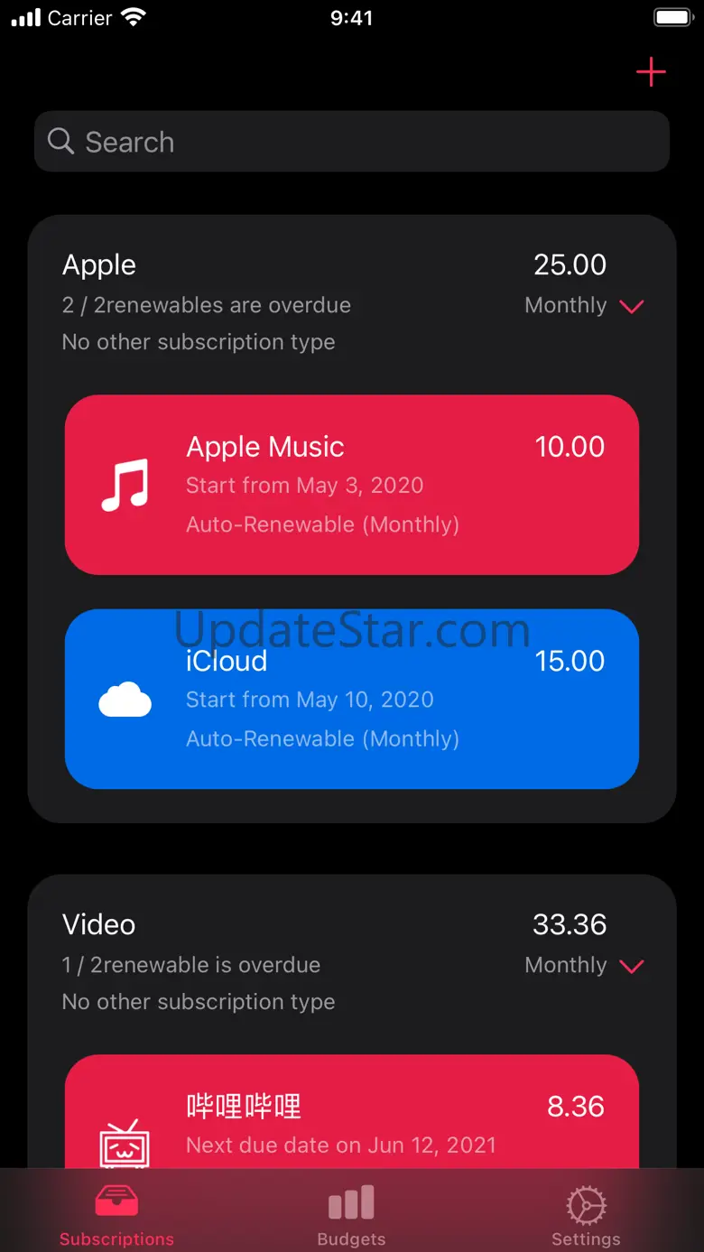 Stack - Track Subscriptions 1.1.2