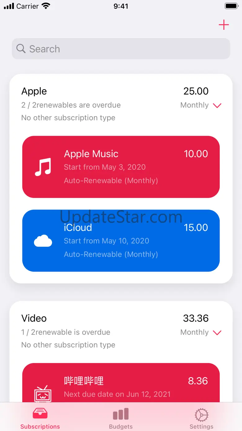 Stack - Track Subscriptions 1.1.2