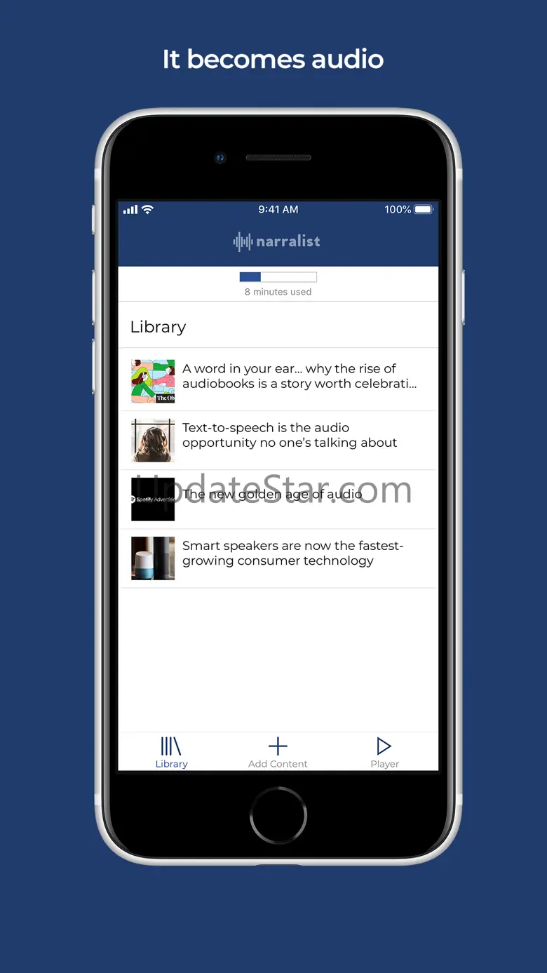 Narralist Text to Speech 1.0.3