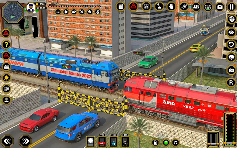 City Train Driving: Train Game 6