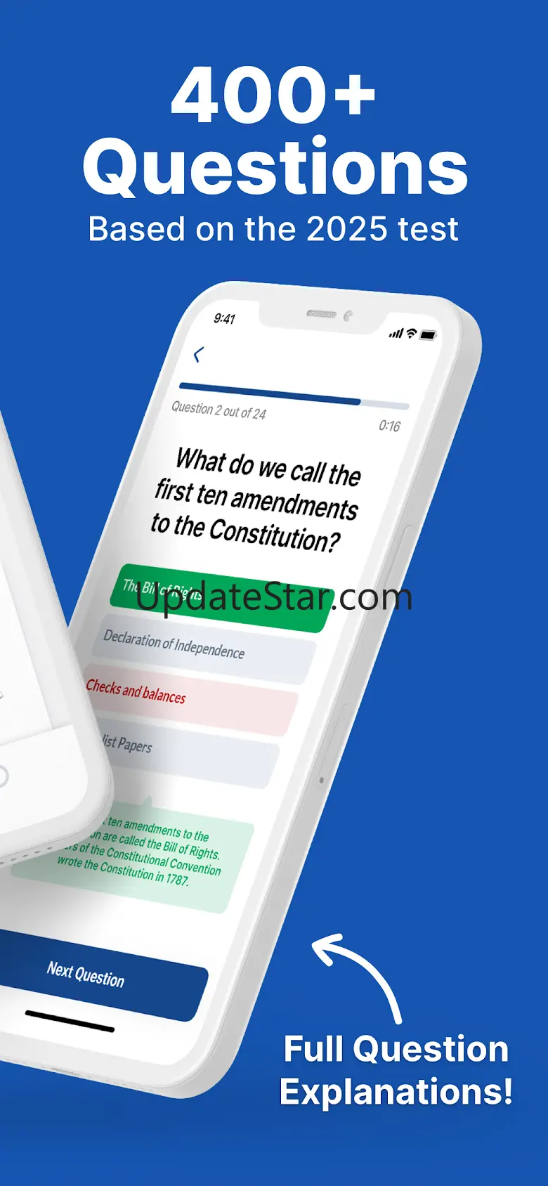 US Citizenship Test 2025 2.16