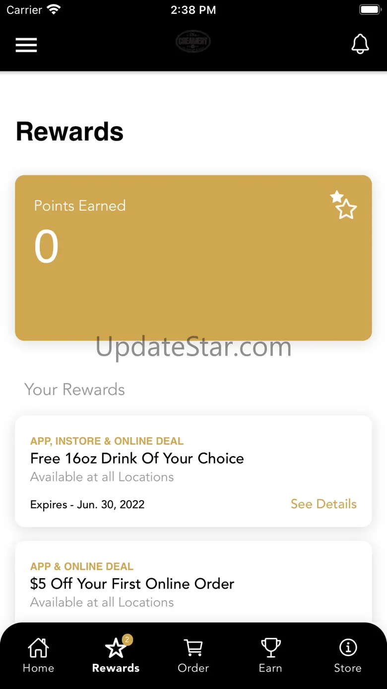 The Creamery Rewards App 5.0.3