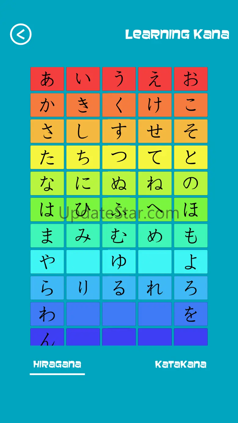 Just Kana (Hiragana Katakana) 2.0.1