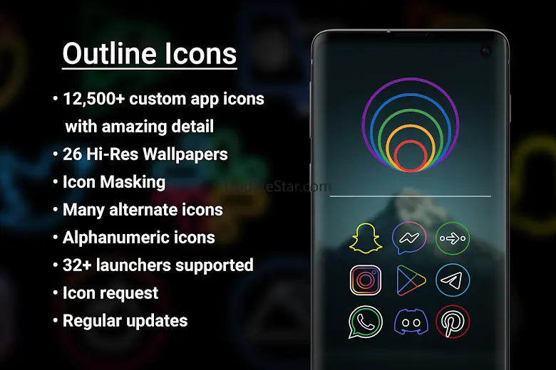 Outline Icons - Icon Pack 3.50