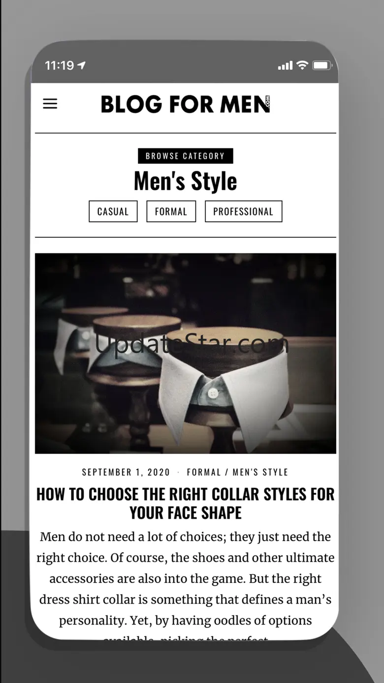 Blog for Men 1.3