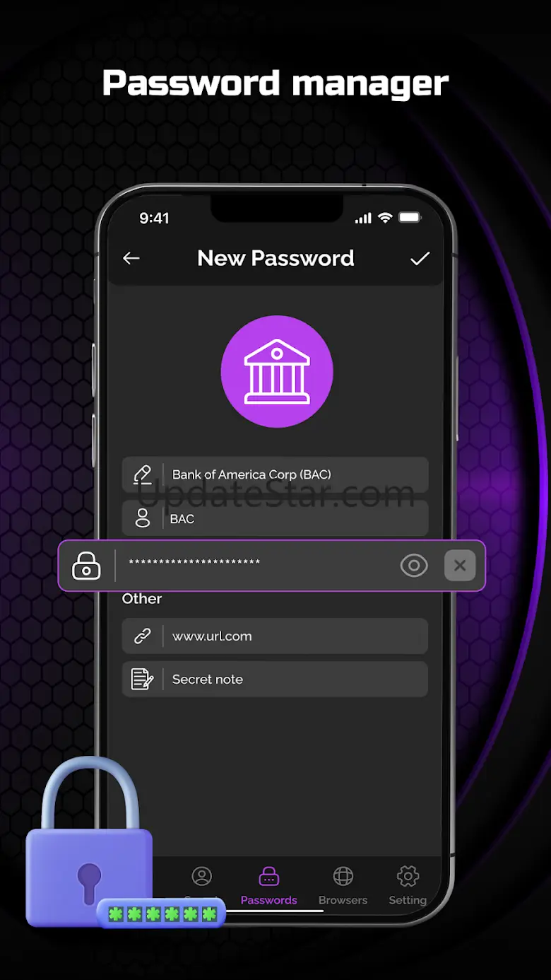Private Photo Locker with Pin