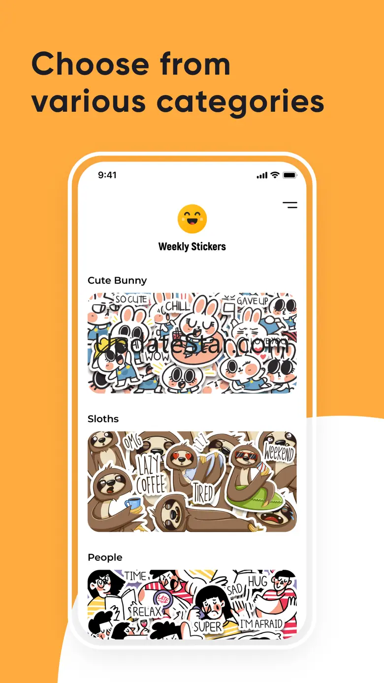 Weekly Stickers: Funny packs 1.2.6