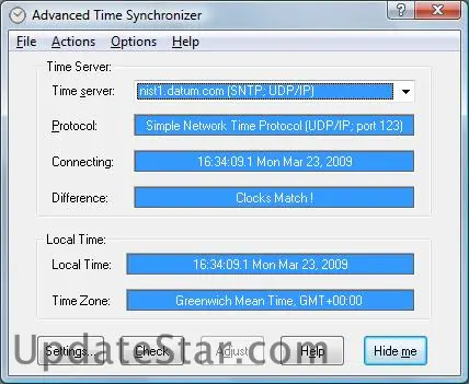 Advanced Time Synchronizer 6.0.0.2501