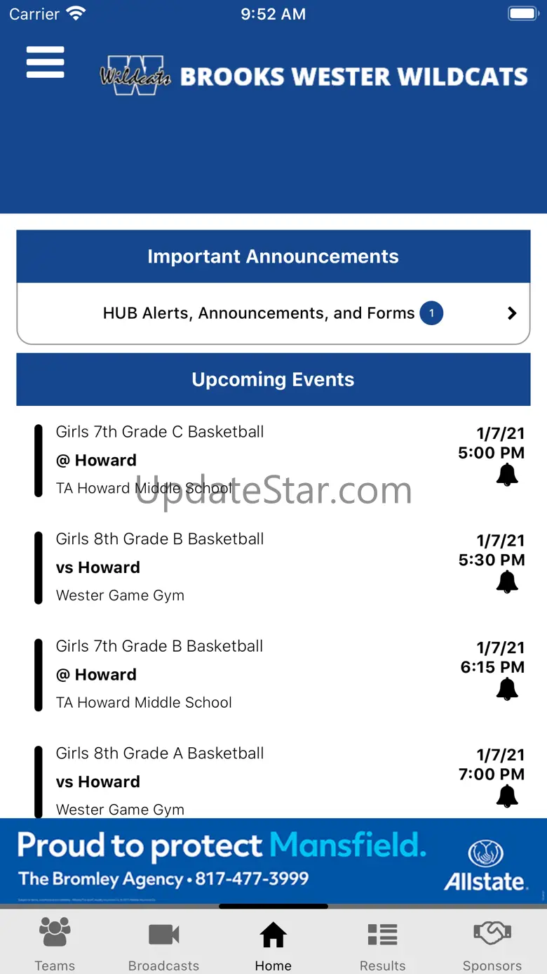 Mansfield ISD Athletics 2.8.0