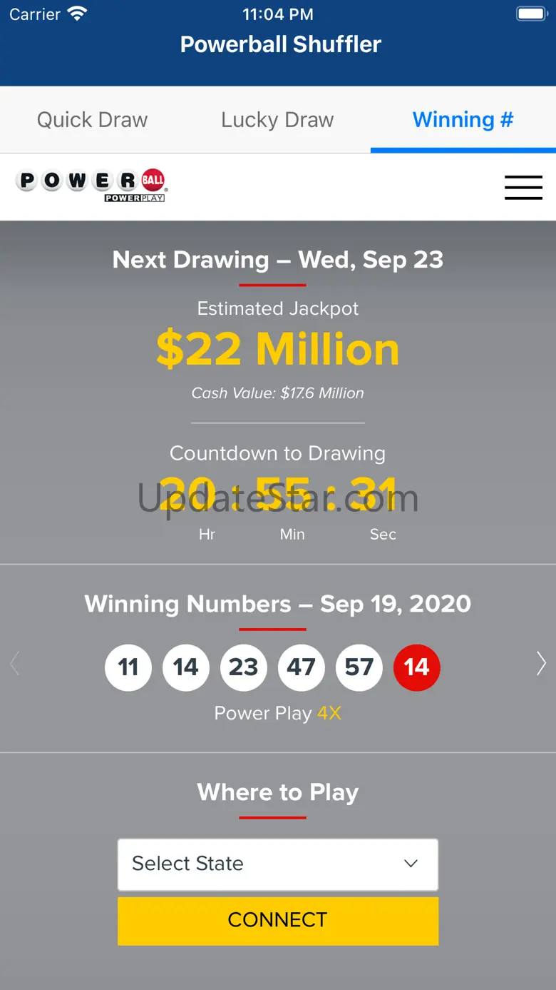 Powerball Shuffler 1.0