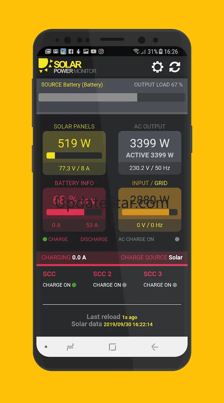 Solar Power Monitor 4.2.0