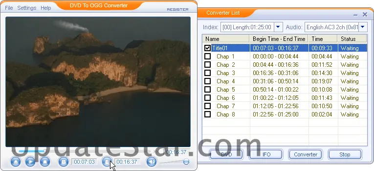 My DVD To OGG Converter 1.1.1
