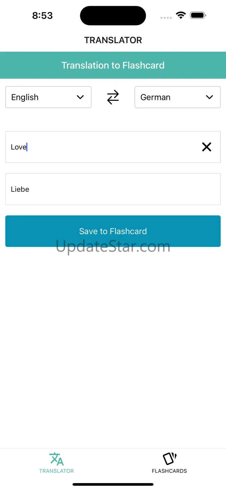 Translation To Flashcard 1.1.0