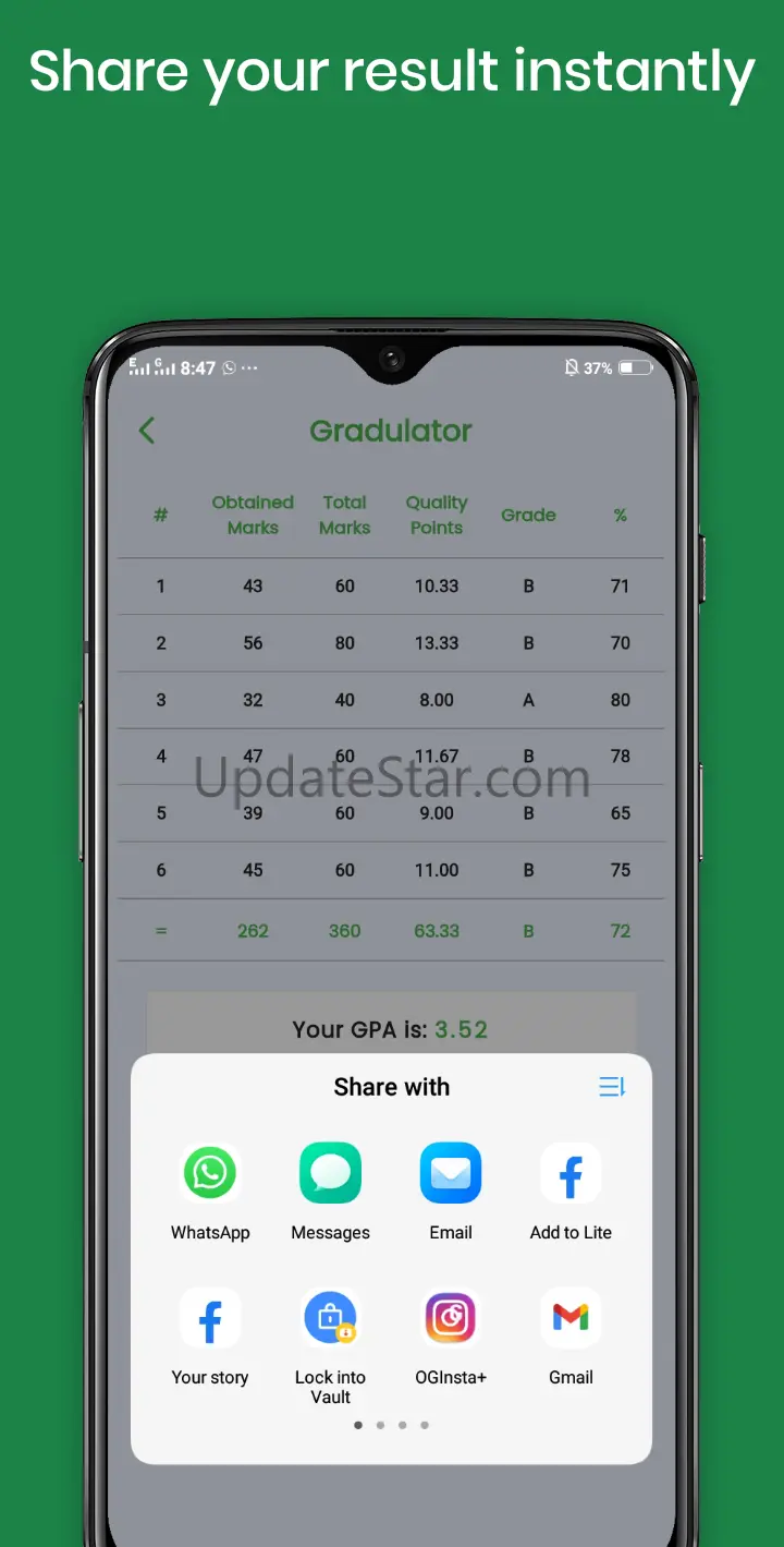 Gradulator - GPA Calculator 1.2.0
