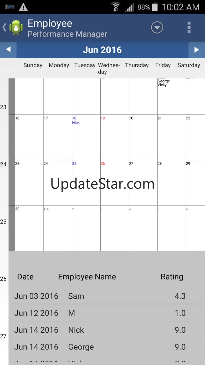 Performance Evaluation Manager 107.2.40