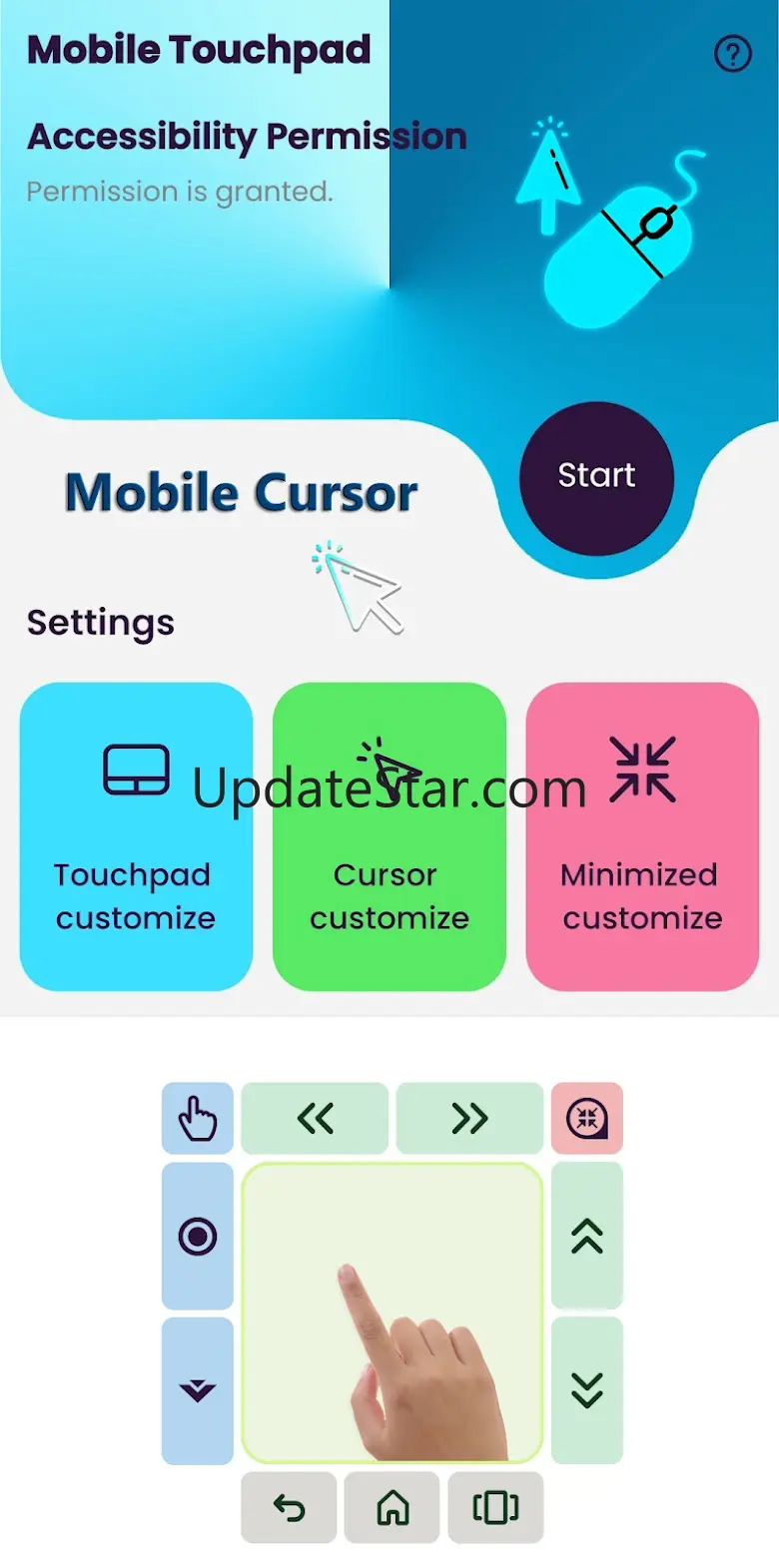Mobile Cursor Mouse Touchpad 1.0