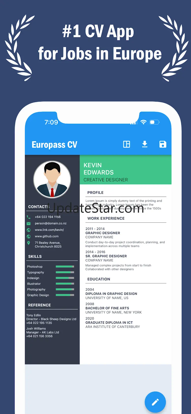 EuroPass CV Maker - EU Resume 1.0.7