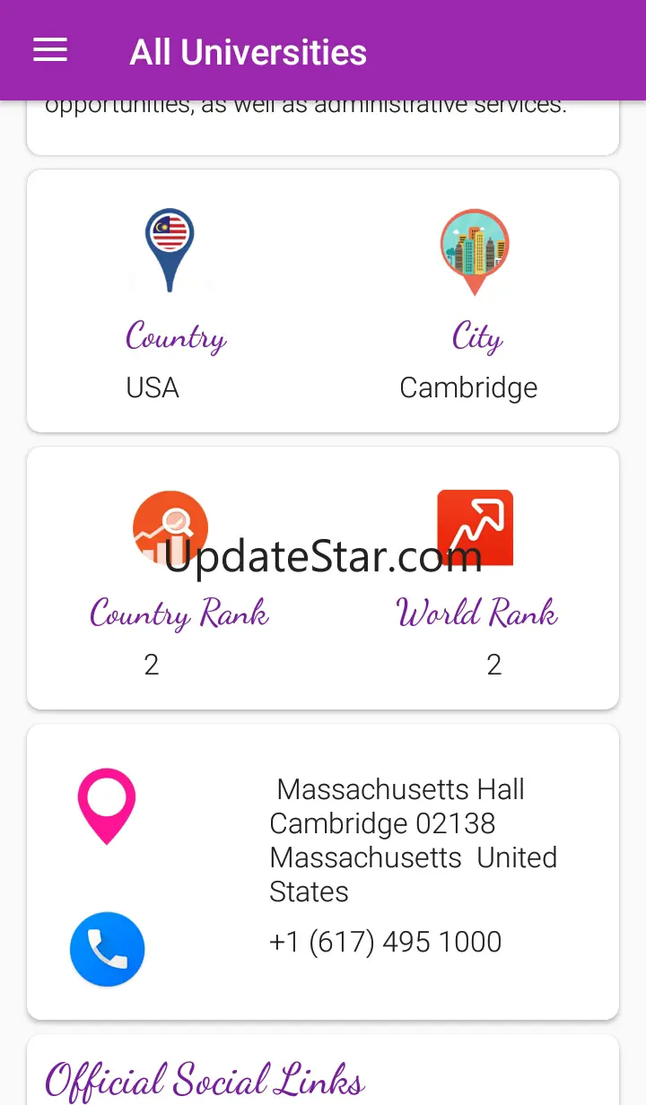 All Universities 1.0