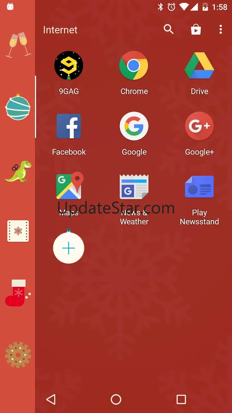 Merry Chistmas Theme for Smart 2