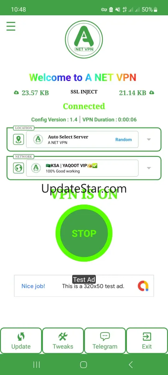 A NET VPN 2