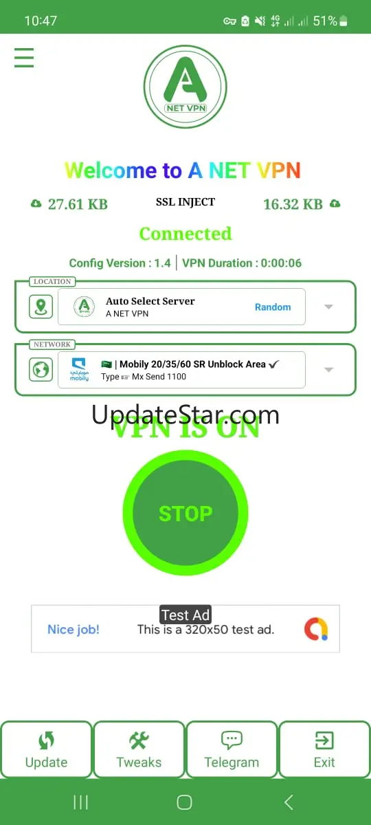 A NET VPN 2
