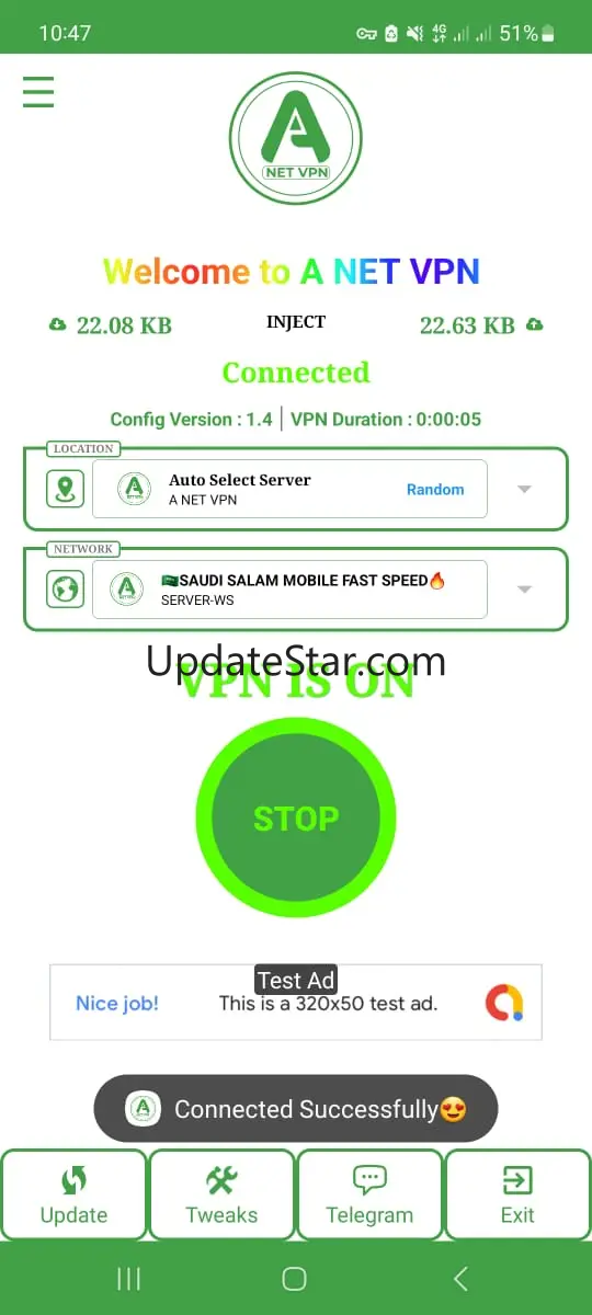 A NET VPN 2