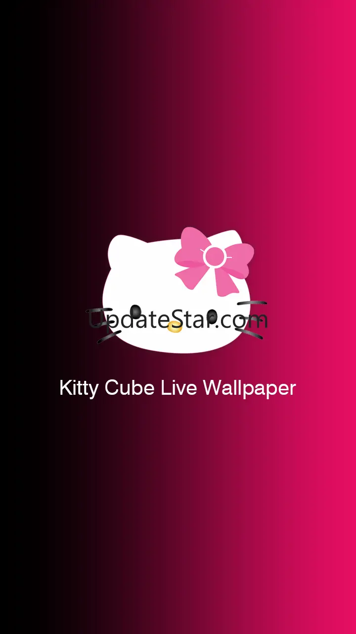 3D Kitty Cube Live Wallpaper 4.0