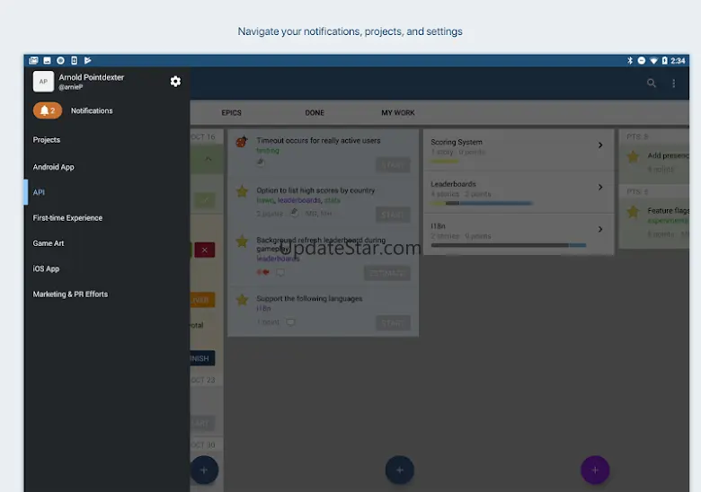 Pivotal Tracker 3.8.5