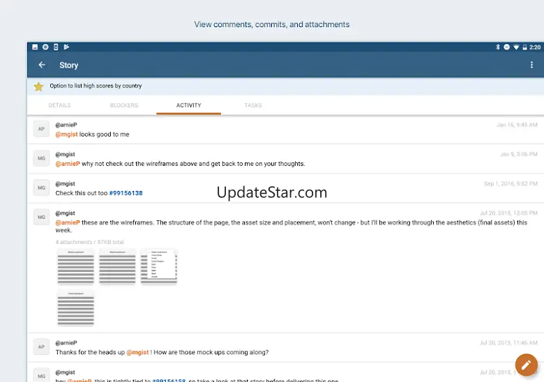 Pivotal Tracker 3.8.5