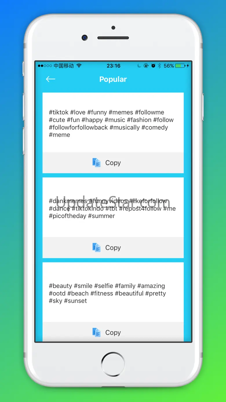 Hashtags for TTok Followers 1.1
