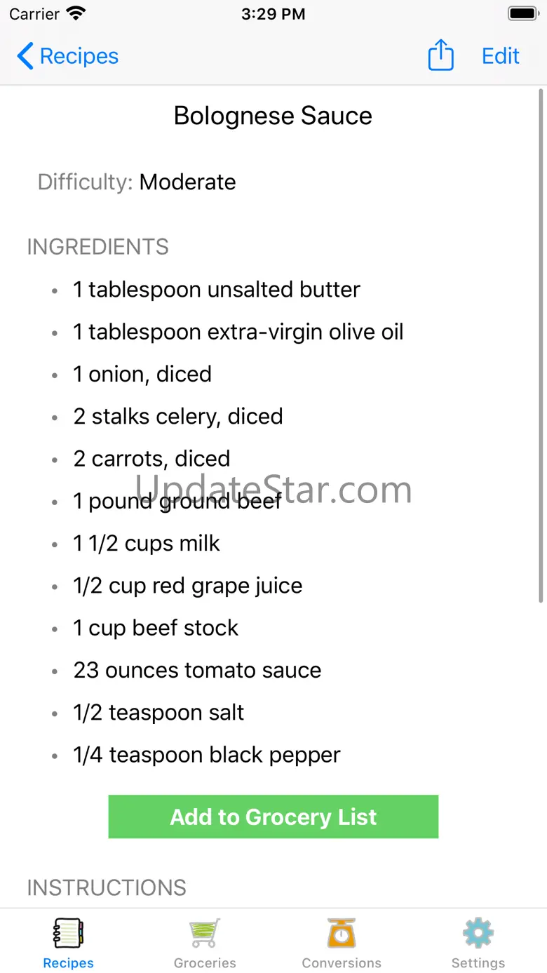 Cumin Recipe Organizer 1.1