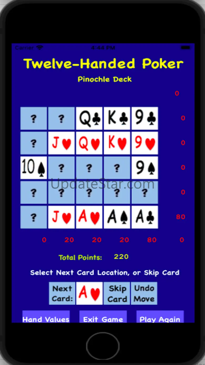 Twelve-Handed Poker 3.0