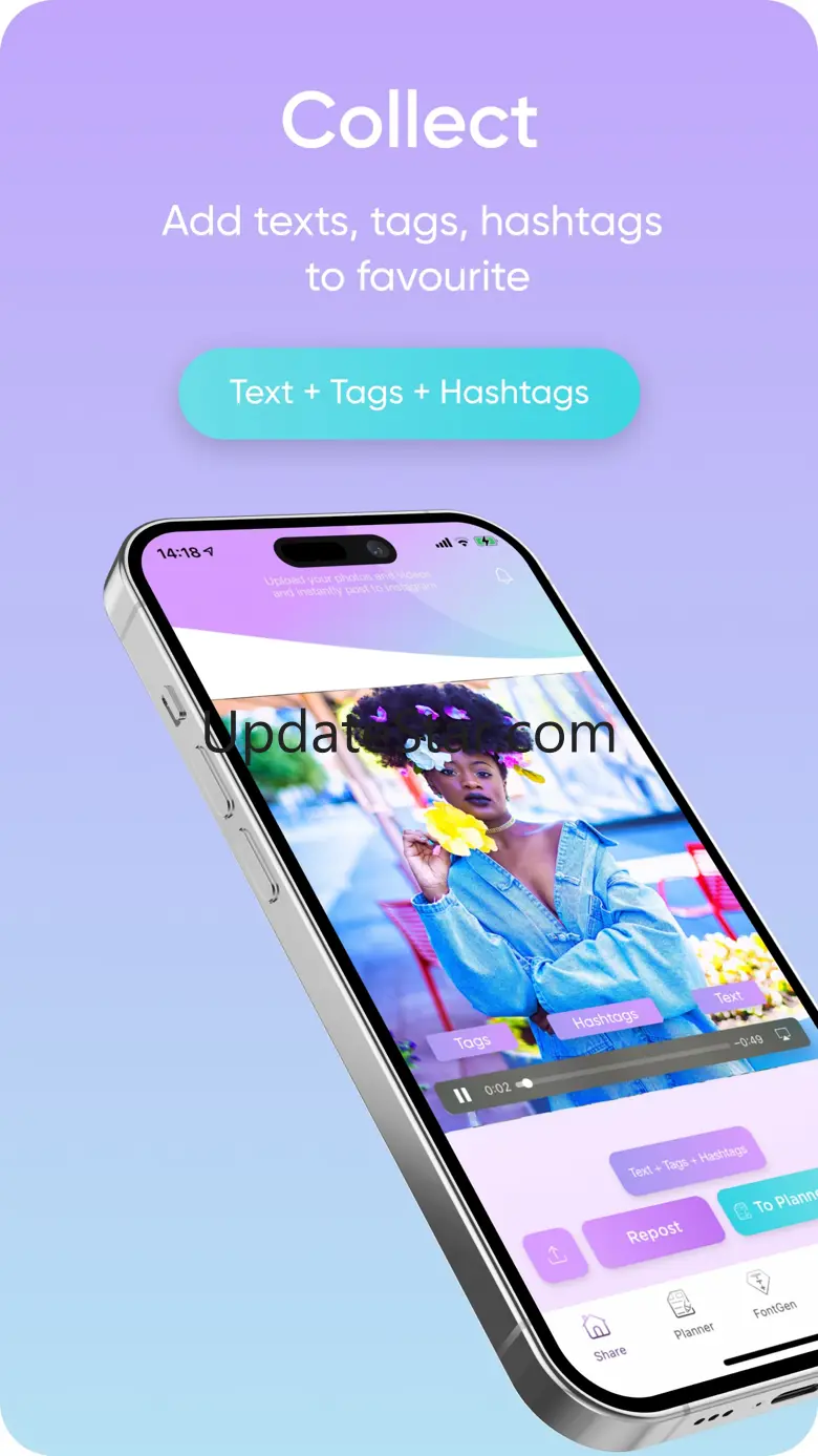InstantMaker: repost & editor! 2.7
