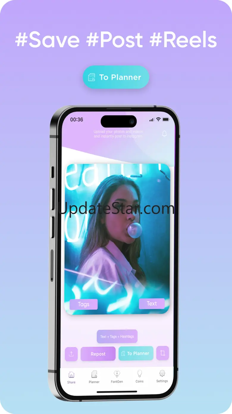 InstantMaker: repost & editor! 2.7