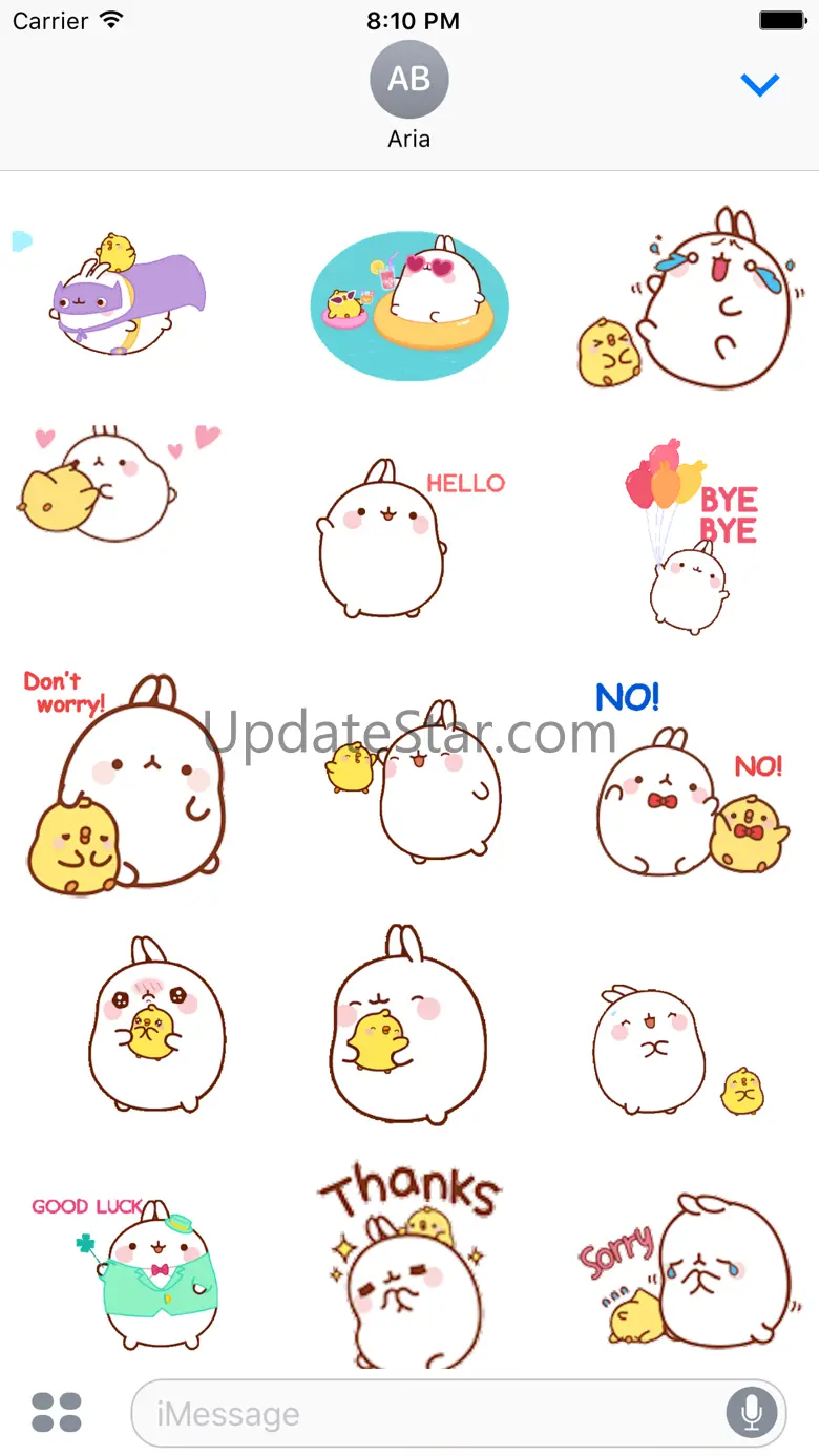 Animated Molang And Piu Piu 1.0
