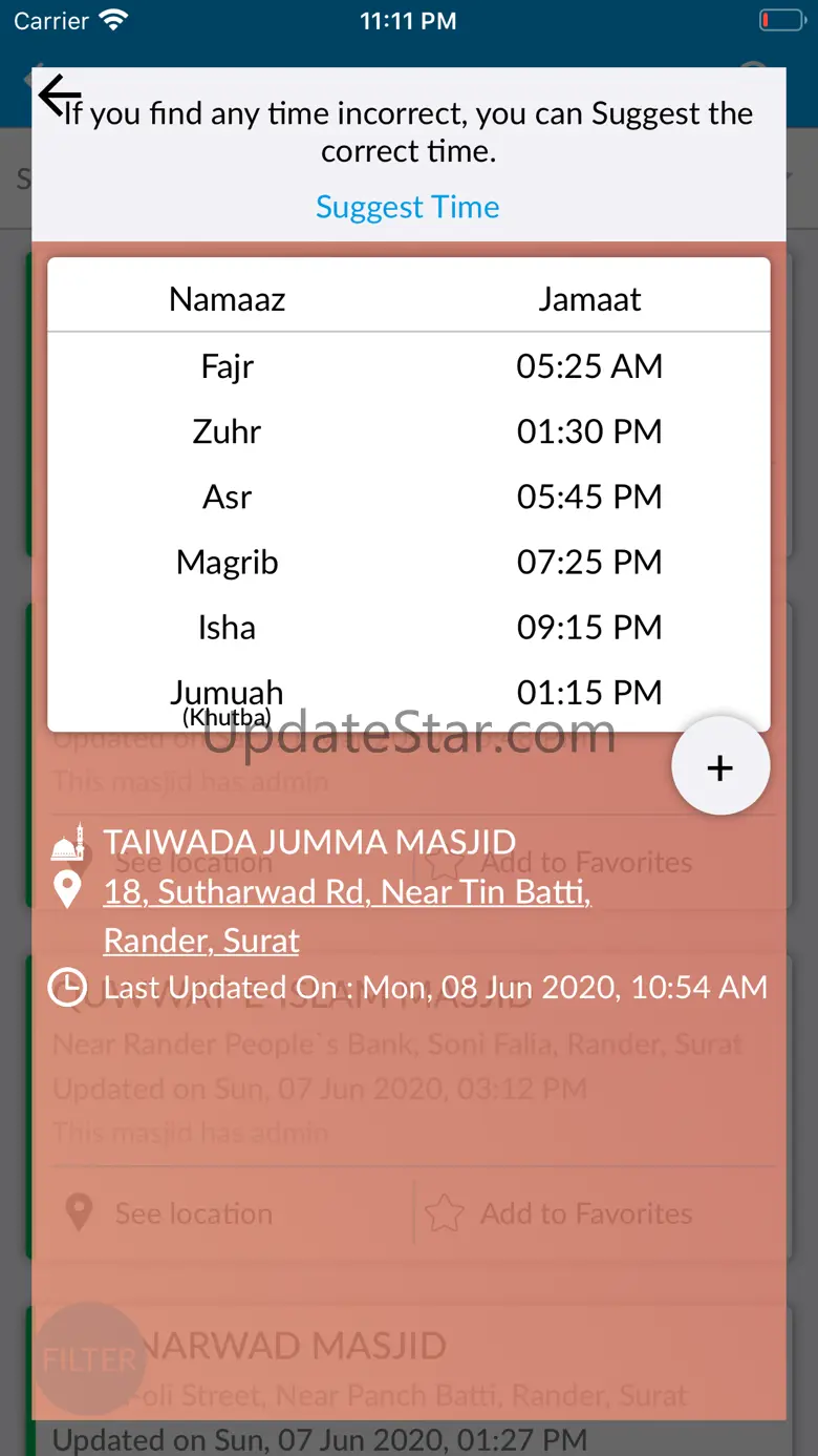 Awqat e Salah 1.4.3
