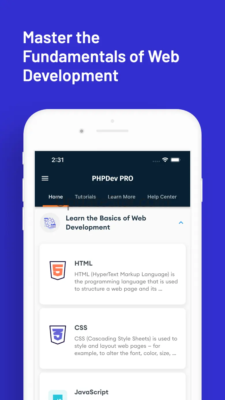 Learn PHP Web Development PRO 1.3.2