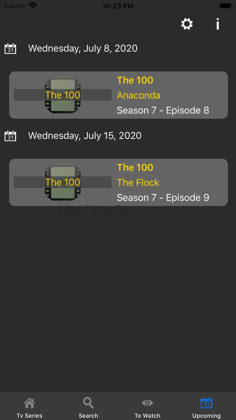 TV Series Time 1.0
