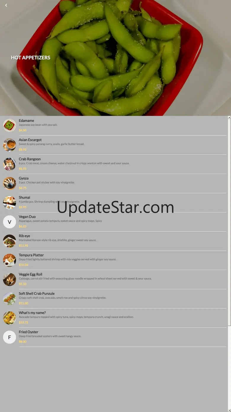 Tanuki Sushi Restaurant 1.0.2