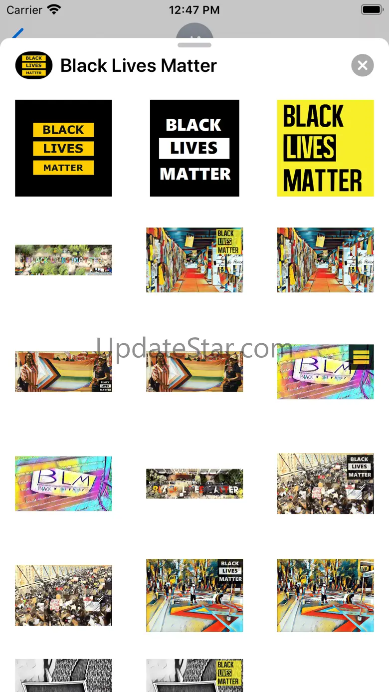 StickerPack Black Lives Matter 1.0