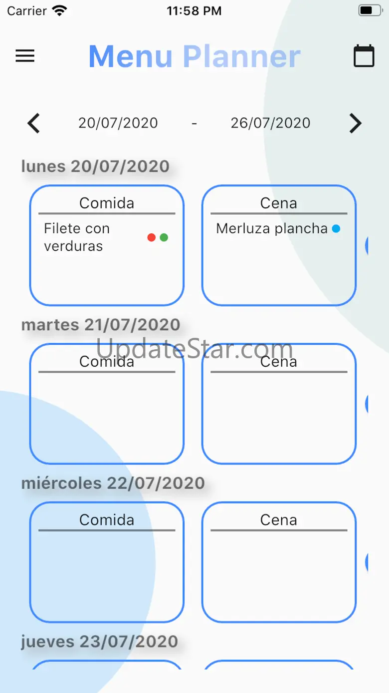 Menu Planner 4.07