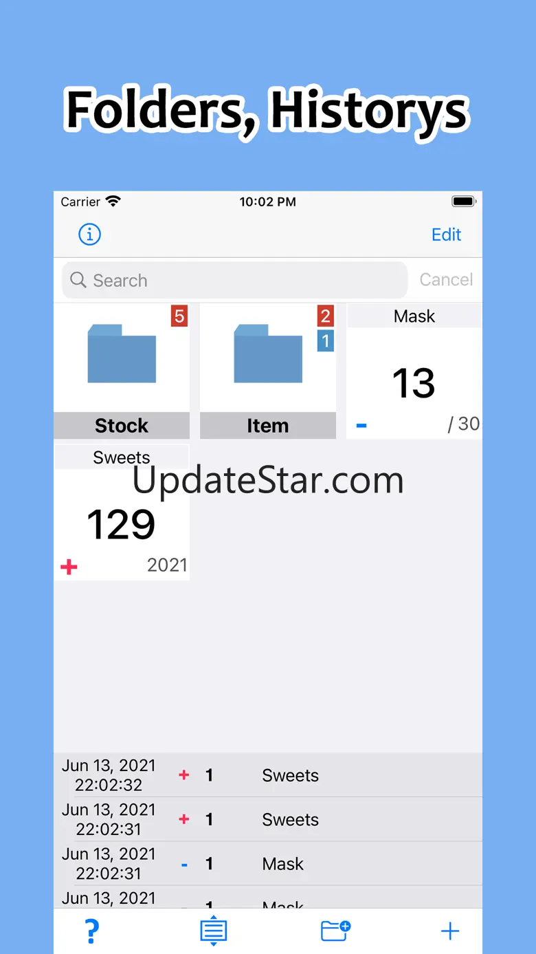 CounterList 1.0.1