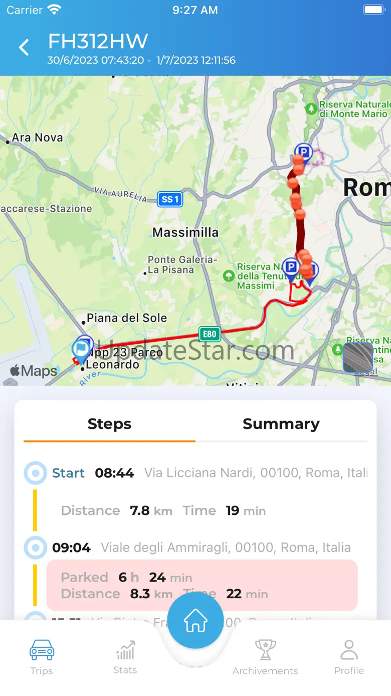 GoTraxx Trips 2.0.4