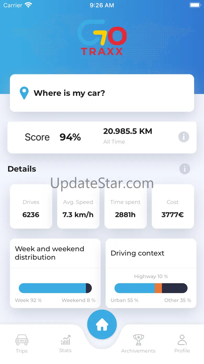 GoTraxx Trips 2.0.4