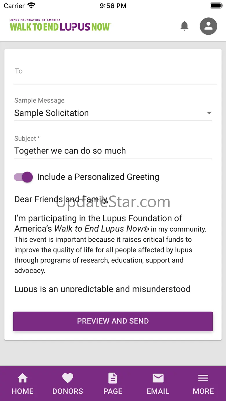 Walk to End Lupus Now 3.0.1