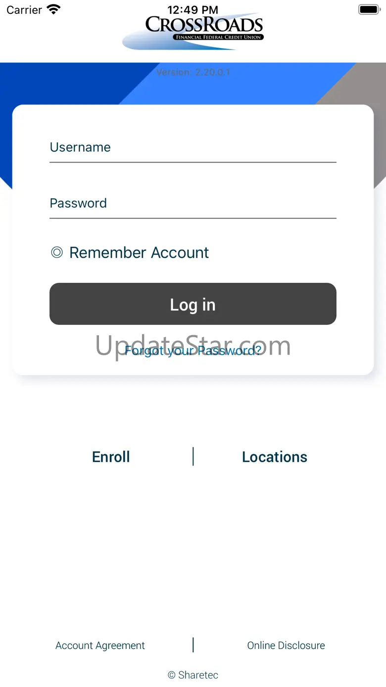 CrossRoads Financial FCU 2.20.0