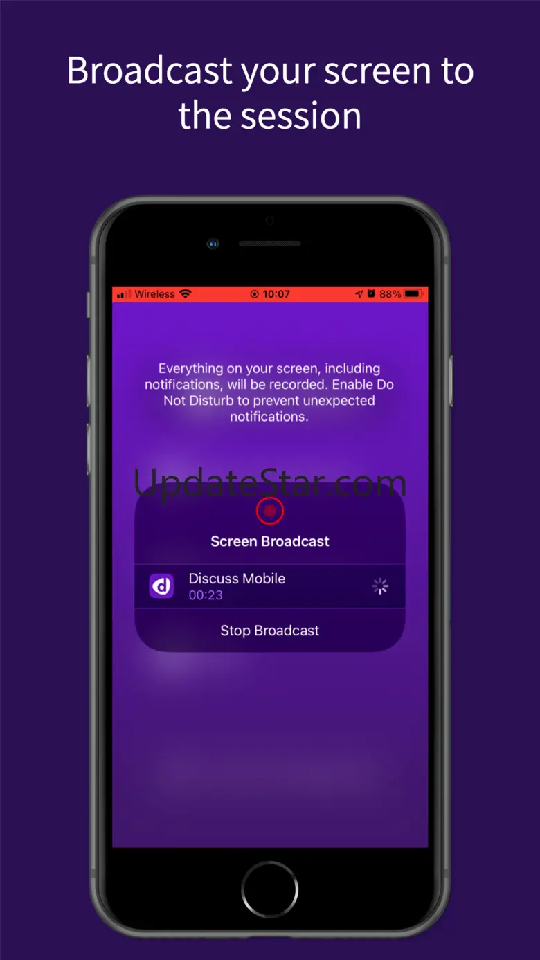 Discuss.io Mobile Screen Share 1.1.61