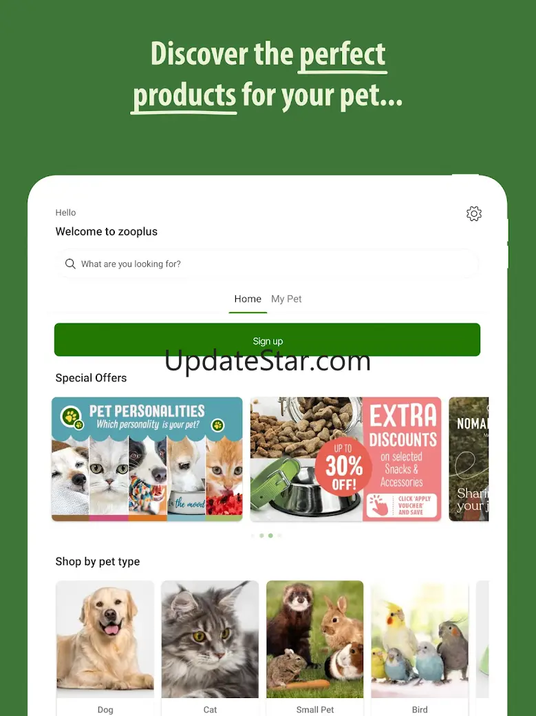 zooplus - online pet shop 33.11.0
