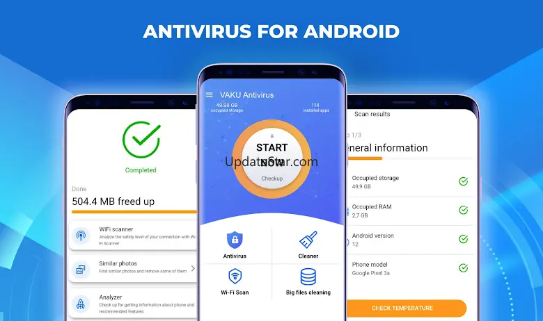 Antivirus: scan, clean - Vaku 1.2.4