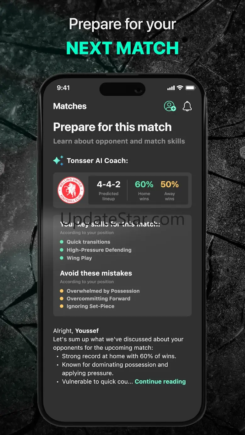 Tonsser Soccer 14.7.0